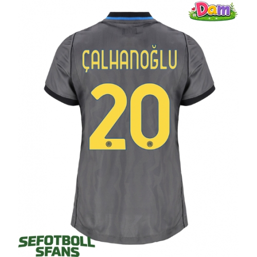 Inter Milan Hakan Calhanoglu #20 Tredje Tröja Kvinnor 2026-27 Kortärmad